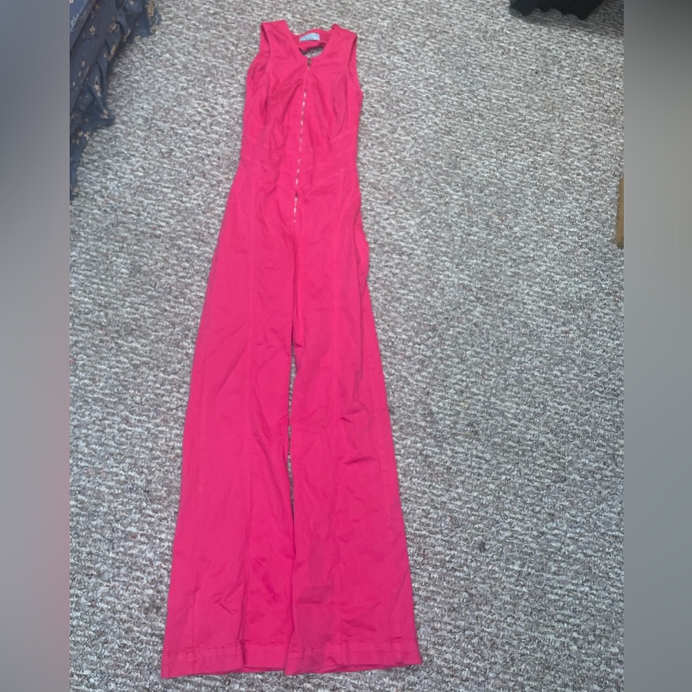 Revice denim pink jumpsuits